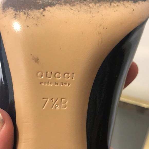 Gucci horse bit patent leather pump size 7.5 - Picture 12 of 12